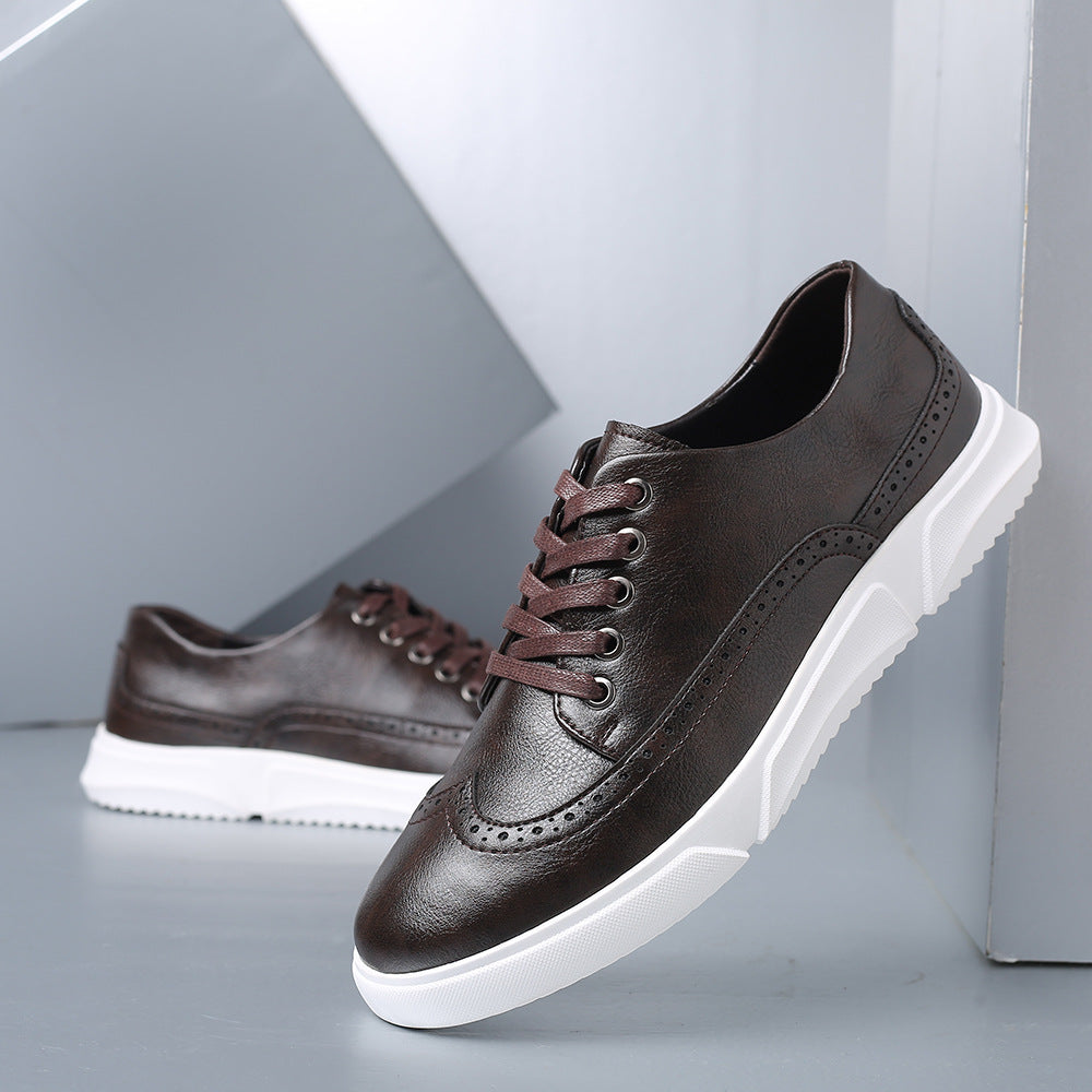 Men Casual Shoes Leather