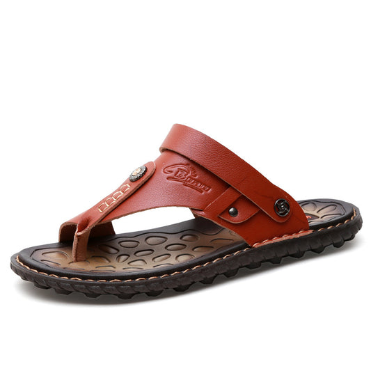 Men Genuine Leather Sandals