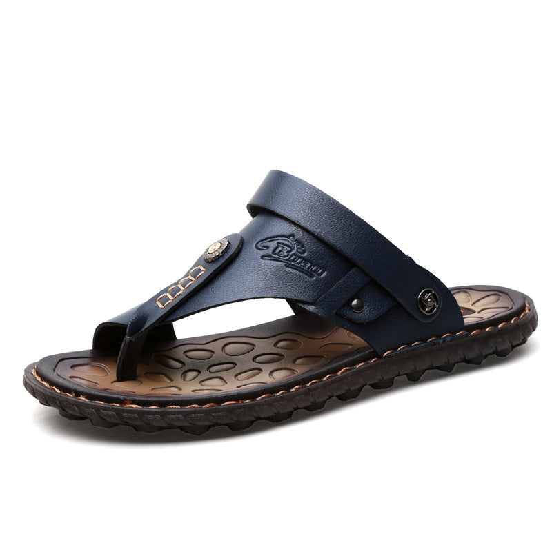 Men Genuine Leather Sandals