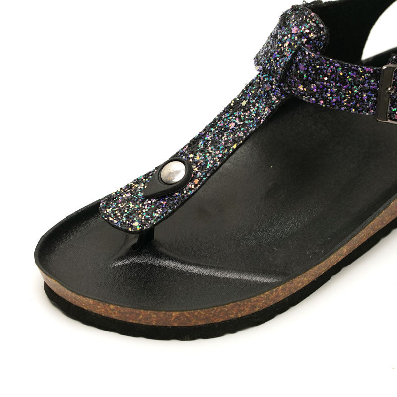 Women Clog Sandals Fashion Rhinestone