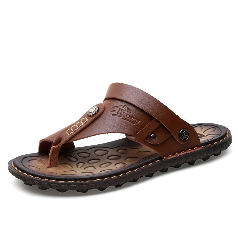 Men Genuine Leather Sandals