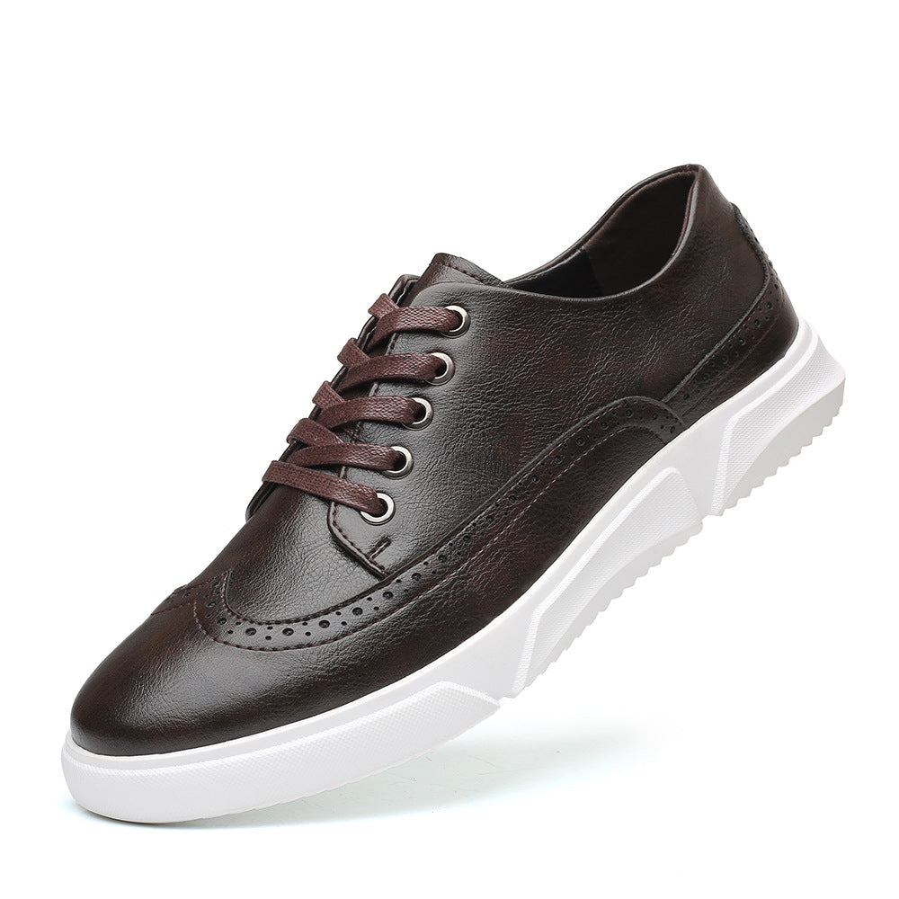 Men Casual Shoes Leather