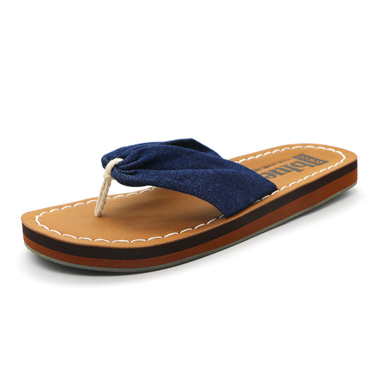 Women Flip Flops Denim