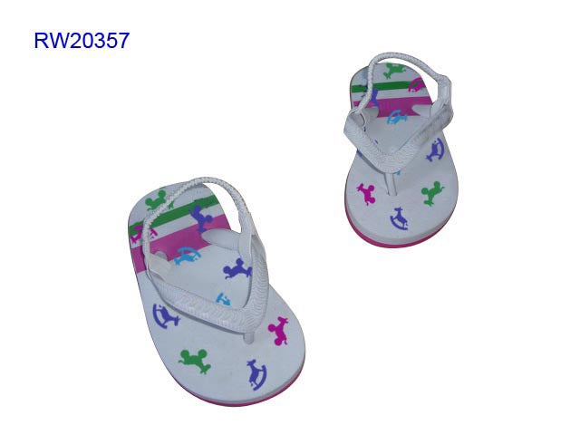 Baby toddler brands eva spongs Flip flops sandals RW20357