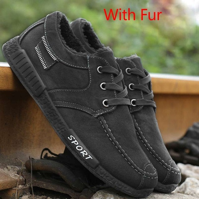 Men Casual Canvas Shoes Breathable Walking 2022 New