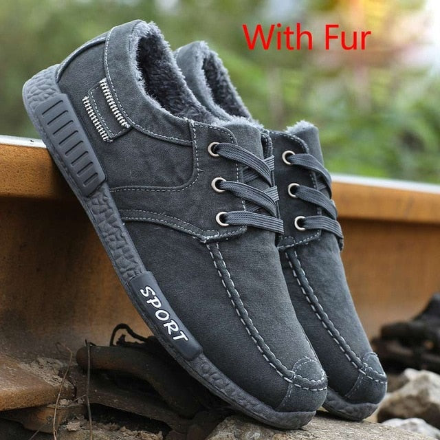 Men Casual Canvas Shoes Breathable Walking 2022 New